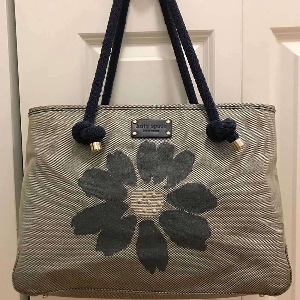 Kate Spade Canvas Tote Handbag